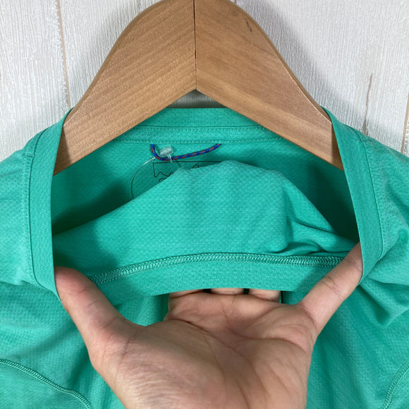 【Men's XS グリーン系】 2026 Patagonia ( パタゴニア ) キャプリーン クール ウルトラ シャツ Capilene Cool Ultra Shirt AQSX / Aqua Stone - Light Aqua Stone X-Dye 速乾