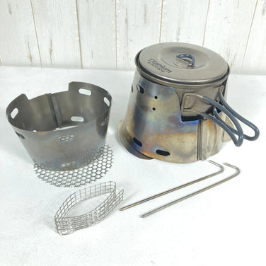 One Size Silver Trail Designs Sidewinder + Evernew Titanium Cooker + Ceramic Cookware Set (burner stove, product code: z00054318)