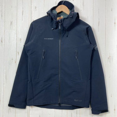 [Men's XS Black] Mammut Masao Softshell Jacket Nylon Wear Tops Outer Jacket Softshell z00058749 Softshell Outer Jacket Tops Wear