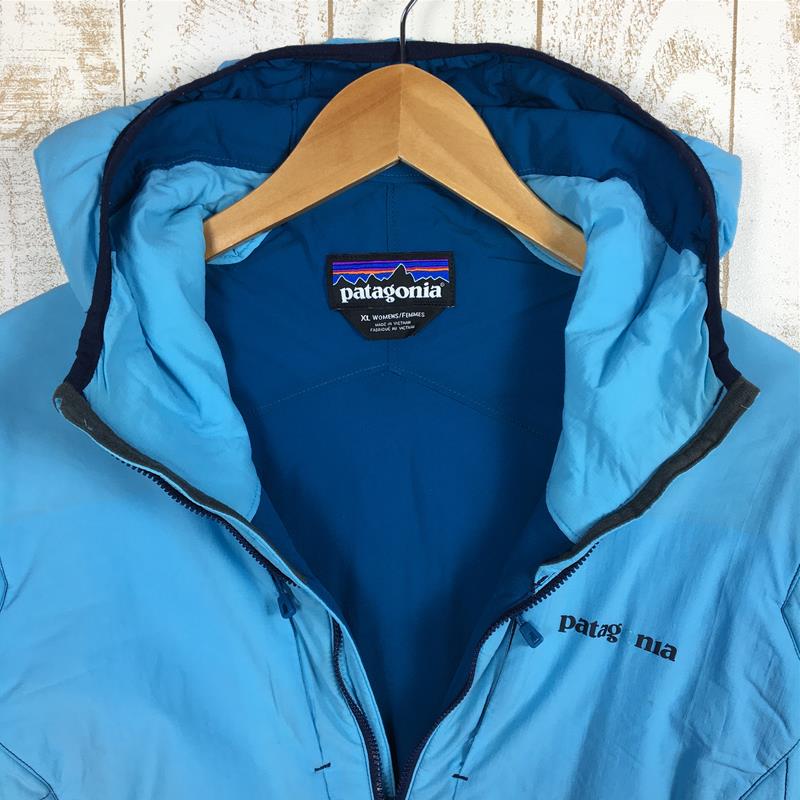 【Women's XL ブルー系】 Patagonia ( パタゴニア ) ナノエア フーディ Nano-Air Hoody ジャケット フルレンジ インサレーション 84265 International Women's ULT 化繊インサレーション アウター ジャケ