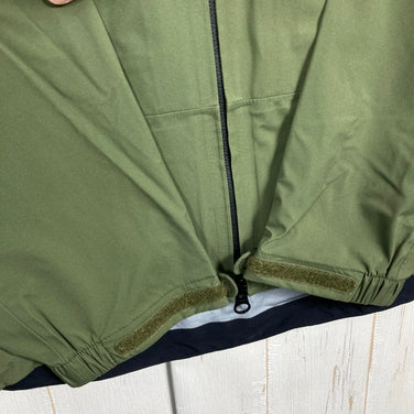 Men's M Green Millet Typhon 50000 Stretch Jacket, Nylon, Outerwear, Rain Shell, z00053730