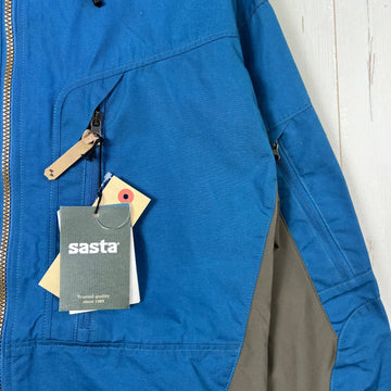 【Men's M ブルー系】 SASTA ( サスタ ) ヴォスタ ジャケット Vuosta Takki 0033 26 Sea Blue z00056176 26 Sea Blue コットン アウター ジャケット トップス ウェア - 0