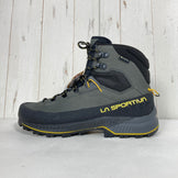 【Men's 27.0cm ブラック系】 La Sportiva ( ラ・スポルティバ ) トラバースX5 エボ ミッド GTX TX5 Evo Mid GTX Carbon / Yellow GORE-TEX ePE Vibram Megagrip 3D Flex Evo