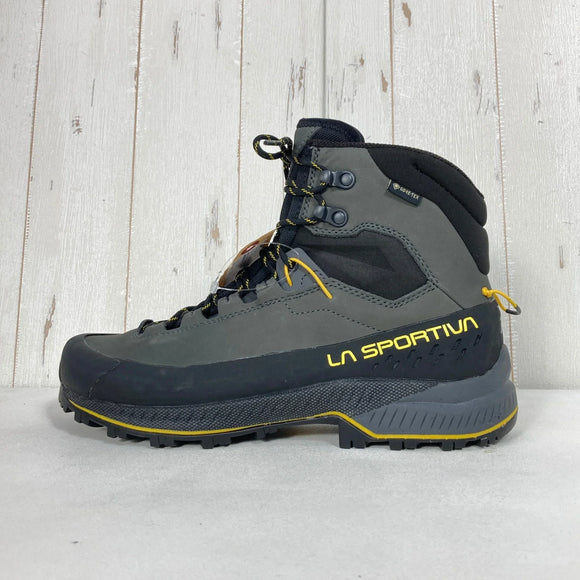 【Men's 27.0cm ブラック系】 La Sportiva ( ラ・スポルティバ ) トラバースX5 エボ ミッド GTX TX5 Evo Mid GTX Carbon / Yellow GORE-TEX ePE Vibram Megagrip 3D Flex Evo