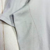 【Men's XL ホワイト系】 The North Face ( ザ・ノースフェイス ) ショートスリーブフラッシュドライスリーディージップアップ S/S FLASHDRY 3D Zip Up オフホワイト (OW) 吸汗速乾 / 抗菌防臭 / UVガード ポリエス