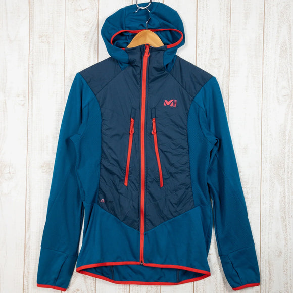 【Men's S ブルー系】 Millet ( ミレー ) エクストリーム ルーター アルファ コンポジット フーディ EXTREME RUTOR ALPHA COMPO HOODIE ポリエステル ウェア トップス アウター ジャケット フリース ポーラテック・ - 【公式】2ndGEAR（セカンドギア）Webショップ【登山用品・アウトドア用品専門 買取販売店】