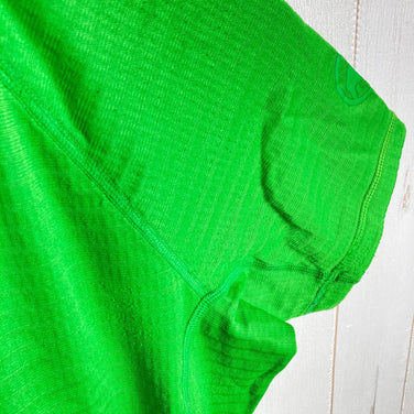 【Women's M グリーン系】 Mammut ( マムート ) ポーラテック パワードライ フリース ハーフジップ Tシャツ Polartec PowerDry Fleece Half Zip T-Shirt ポリエステル ウェア トップス インナー シャツ ショー