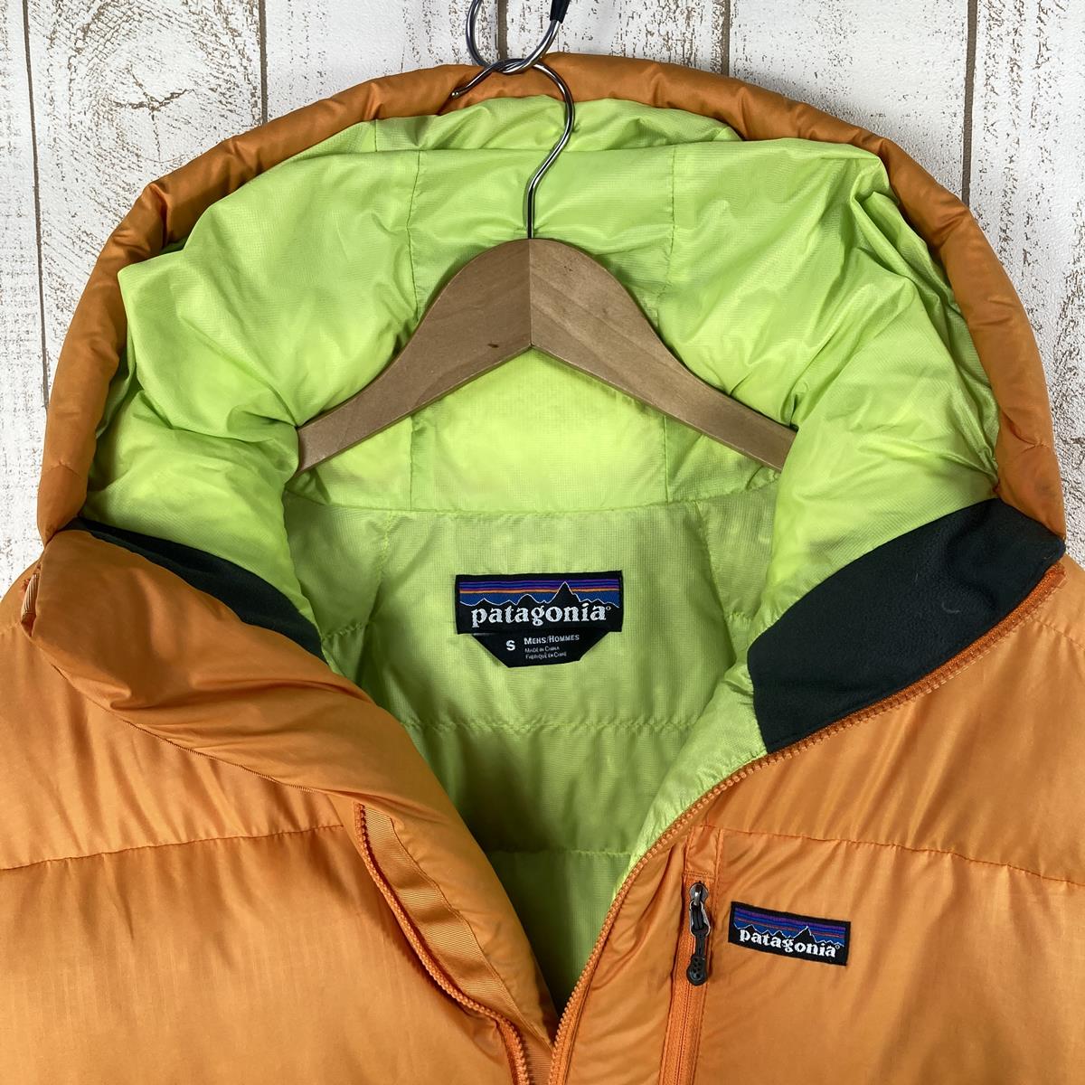 【男款S橙】Patagonia Fitz Roy 羽绒连帽衣 800Fp 羽绒服派克大衣 停产型号难获 84580 国际男款 M