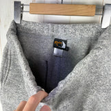 Men's Size Small Gray Rokx The Goose Pant RXMF191067 ASH z00056162 ASH Fleece Long Pants