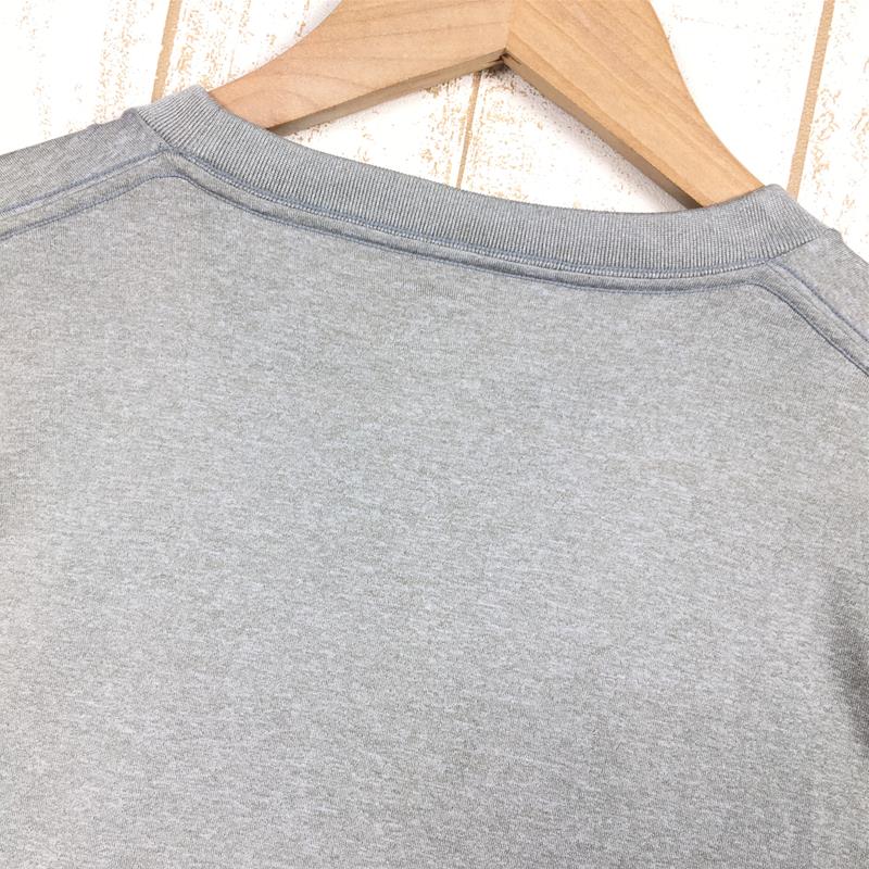 【Men's S グレー系】 Marmot ( マーモット ) ヘザー カウボーイ キャンプ ハーフスリーブ ティー Ｔシャツ Heather Cowboy-Camp H/S T MJT-S7081 Asian Men's  化繊 ショートスリーブTシャツ クルー