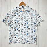 【Unisex XS ホワイト系】 Black Brick ( ブラックブリック ) ドライ アクティブ アロハ Dry Active Aloha ポリエステル ウェア トップス インナー シャツ ショートスリーブシャツ 化繊 z00060488  化繊 ショートスリー