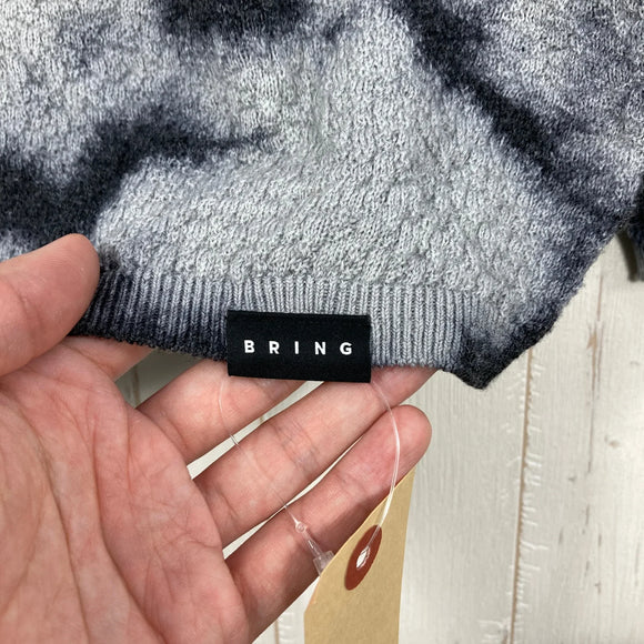 【Unisex L グレー系】 Bring ( ブリング ) ワンダーウェア タイダイ シームレス クルーネック WUNDERWEAR Tie Dye Seamless Crewneck Moss Black 希少カラー 入手困難 メリノウール混 シームレス メリノ
