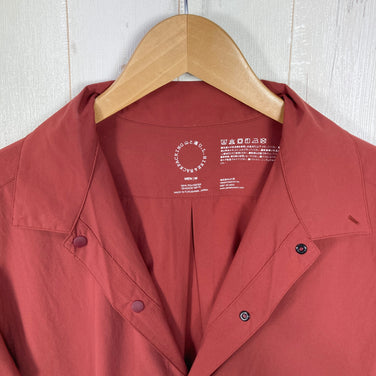 【Men's M レッド系】 Yamatomichi ( 山と道 ) ユーエル ショートスリーブ シャツ UL Short Sleeve Shirt ポリエステル ウェア トップス インナー シャツ ショートスリーブシャツ 化繊 z00057526  化繊 ショー