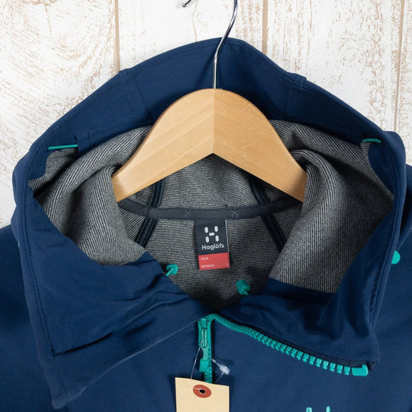 【Women's L ネイビー系】 Haglofs ( ホグロフス ) トーカイ フード Tokay Hood ポリエステル 603371 Women's ソフトシェル アウター ジャケット トップス ウェア - 【公式】2ndGEAR（セカンドギア）Webショップ【登山用品・アウトドア用品専門 買取販売店】