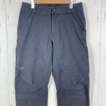 【Men's 30-Short ブラック系】 Arcteryx ( アークテリクス ) クロニン コットン パンツ Cronin Cotton Pant オーガニックコットン ウェア ボトムス ロングパンツ コットン z00057408  コットン ロングパンツ ボトムス ウェア - 0