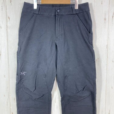 [Men's 30-Short Black] Arcteryx Cronin Cotton Pant Organic Cotton Apparel Bottoms Long Pants Cotton z00057408 Cotton Long Pants Bottoms Apparel