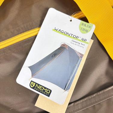 【OneSize オレンジ系】 Nemo Equipment ( ニーモ イクイップメント ) ワゴントップ 4P Wagon Top 4P NM-WAG-4P-CY キャニオン z00056855 キャニオン キャンピングテント テント キャンピングギア