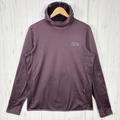 【Men's M パープル系】 Mountain Hardwear ( マウンテンハードウェア ) エア メッシュ フーディ Air Mesh Hoody ポリエステル ウェア トップス アウター ジャケット フリース Teijin Octa ( 帝人オクタ ) z