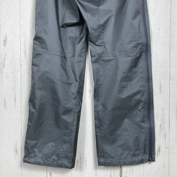 【Women's M-Short グレー系】 Montbell ( モンベル ) ストームクルーザー フルジップパンツ Women's Storm Cruiser Full Zip Pants Women's SHAD（シャドー） GORE-TEX 3レイヤー フルサイドジップ