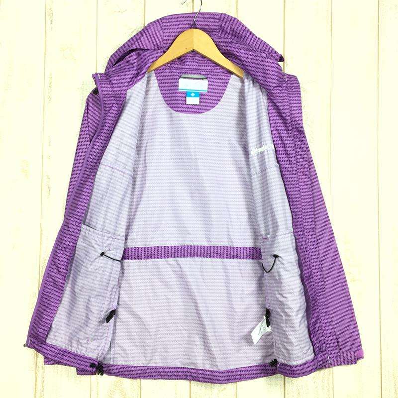 【Women's M パープル系】 Columbia ( コロンビア ) ピアランド ジャケット ウィンドシェル フーディ PL3049 Women's  ウィンドシェル アウター ジャケット トップス ウェア