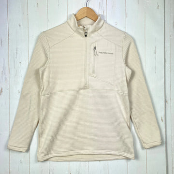 【Women's XS ベージュ系】 Peak Performance ( ピークパフォーマンス ) トレイル ポーラテック ハーフ ジップ ウィメンズ Trail Polartec Half Zip ポリエステル ウェア トップス アウター ジャケット フリース ポーラ