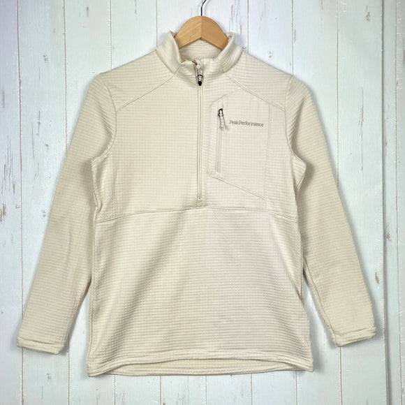 【Women's XS ベージュ系】 Peak Performance ( ピークパフォーマンス ) トレイル ポーラテック ハーフ ジップ ウィメンズ Trail Polartec Half Zip ポリエステル ウェア トップス アウター ジャケット フリース ポーラ