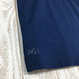 【Men's S ネイビー系】 Millet ( ミレー ) バックパッカー プリント Tシャツ MIV01719 Men's 化繊 ショートスリーブTシャツ クルーネック インナー シャツ トップス ウェア - 【公式】2ndGEAR（セカンドギア）Webショップ【登山用品・アウトドア用品専門 買取販売店】