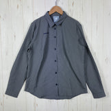【Women's M グレー系】 Mammut ( マムート ) エイダ ロングスリーブ シャツ Aada Longsleeve Shirt ポリエステル ウェア トップス インナー シャツ ロングスリーブシャツ 化繊 z00056300  化繊 ロングスリーブシャツ