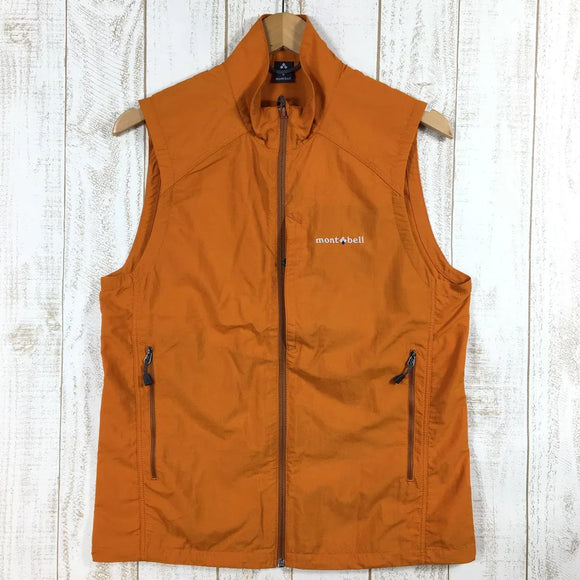 【Men's S オレンジ系】 Montbell ( モンベル ) O.D.ベスト ウィンドシェル 1103253 Asian Men's ウィンドシェル ベスト トップス ウェア - 【公式】2ndGEAR（セカンドギア）Webショップ【登山用品・アウトドア用品専門 買取販売店】