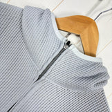 Unisex Size 1 Gray Mountain Martial Arts | MMA (Mountain Martial Arts) Polartec Net Mesh Hoodie, Polyester, Outerwear, Jacket