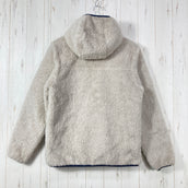 【Boy's XXL ネイビー系】 2023 Patagonia ( パタゴニア ) リバーシブル レディ フレディ フーディ Reversible Ready Freddy Hoody NENA / New Navy ポリエステル ウェア トップス アウター ジャケッ