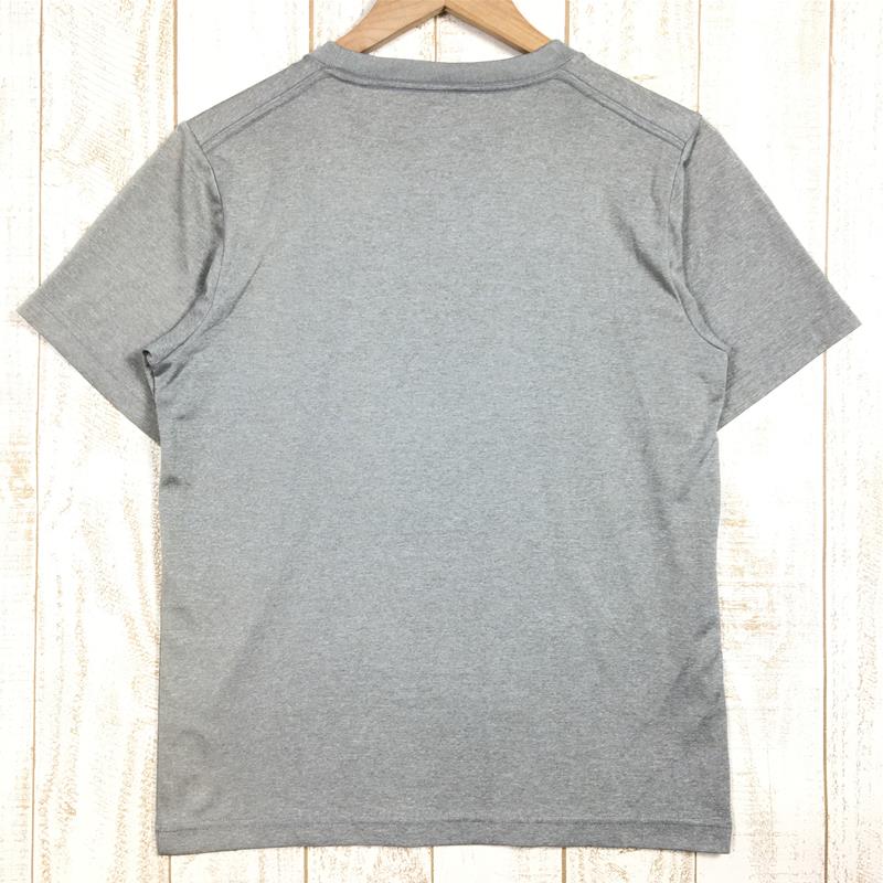 【Men's S グレー系】 Marmot ( マーモット ) ヘザー カウボーイ キャンプ ハーフスリーブ ティー Ｔシャツ Heather Cowboy-Camp H/S T MJT-S7081 Asian Men's  化繊 ショートスリーブTシャツ クルー