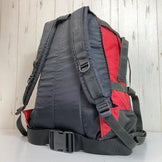 均码红色Gregory日用及半包（2000），红色防撕裂尼龙材质，配银色标签（旧标签）。已停产，难寻。尼龙收纳背包。