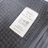 【Unisex OneSize チャコール系】 Ridge Mountain Gear ( リッジマウンテンギア ) グリッドメリノロングネックゲイター Grid Merino Long Neck Gaiter  Charcoal z00057418 Charcoal ネックゲイタ