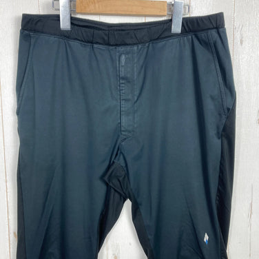 Montbell 男款 Cross Runner 跑步裤，L 码，黑色。涤纶软壳裤 (z00053836)。