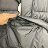 【Men's S ブラック系】 Nanga ( ナンガ ) プルオーバー ダウン ジャケット Pullover Down Jacket 生産終了モデル 入手困難 ネイタルデザイン Natal Design リスト List トリプルネーム コラボ ダウン ウェア ト