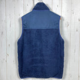 Men's Small Navy Gramicci Double Navy Boa Fleece Vest, Polyester, Z00054017.