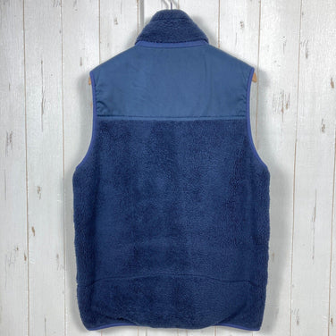 Men's Small Navy Gramicci Double Navy Boa Fleece Vest, Polyester, Z00054017.