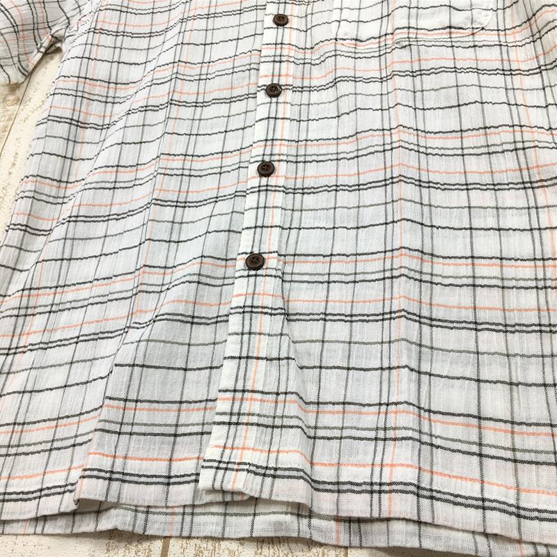 【Men's XS ホワイト系】 Patagonia ( パタゴニア ) エーシー シャツ Ac Shirt オーガニックコットン 速乾 名作 生産終了モデル 入手困難 52921 International Men's FABW コットン ショートスリーブシャツ イ