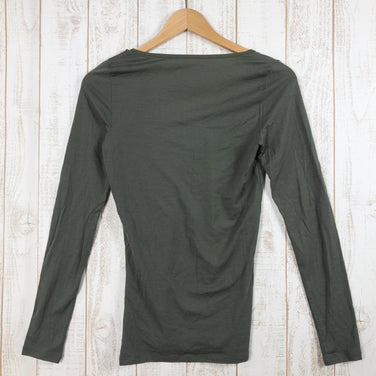 【Women's S グリーン系】 Icebreaker ( アイスブレーカー ) サイレン ロングスリーブ スウィートハート Siren Long Sleeve Sweet Heart メリノウール IUW11614 Women's ロングスリーブTシャツ クルーネ - 【公式】2ndGEAR（セカンドギア）Webショップ【登山用品・アウトドア用品専門 買取販売店】