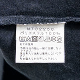 The North Face 男式中号黑色短袖三色渐变 T 恤，春夏，涤纶，圆领，汗衫，上衣，短袖 T 恤