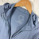 【Unisex S ブルー系】 2021 Yamatomichi ( 山と道 ) 100% メリノジップ フーディ 100% Merino Zip Hoody 生産終了モデル 入手困難 ダブルジップ 中厚手 メリノウール ウェア トップス インナー シャツ フーディ