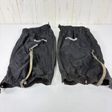 【L 黑色系】 Montbell ( 蒙特贝尔 ) GORE-TEX 轻量护腿 半长款 尼龙 服装 服装配饰 绑腿 护腿 z00056296 绑腿 护腿 服装配饰 服装