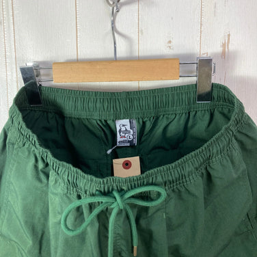 Chums Plunge Divers 男式 L 码绿色涤纶棉短裤 (z00053168)