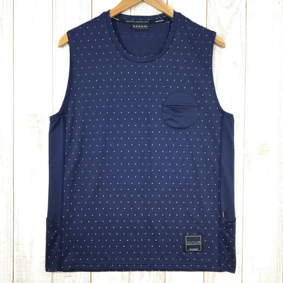 【Men's M ネイビー系】 Mountain Martial Arts | Mma ( マウンテンマーシャルアーツ ) ポーラテックパワードライ ドット スリーブレス シャツ Polartec Pd Dot Sleeve-Less タンクトップ MMA19-60 - 【公式】2ndGEAR（セカンドギア）Webショップ【登山用品・アウトドア用品専門 買取販売店】