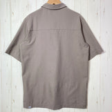 【男式 XS 米色系】 Houdini ( 霍迪尼 ) Cosmo Shirt Cosmo Shirt 聚酯纤维 服装 上衣 内搭 衬衫 短袖衬衫 化纤 z00054837 化纤 短袖衬衫 内搭 衬衫 上衣