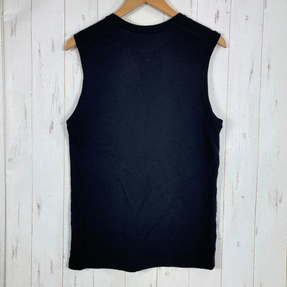 【Men's L ブラック系】 Yamatomichi ( 山と道 ) DF メッシュ メリノ スリーブレス DF Mesh Merino Sleeveless ダブルフェイス メッシュ メリノウール ウェア トップス インナー シャツ タンクトップ ノースリーブシ