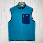 【Men's M ブルー系】 2014 Patagonia ( パタゴニア ) クラシック レトロ エックス ベスト Classic Retro-X Vest TBGB / トバゴブルー ポリエステル ウェア トップス ベスト フリース z00056675 TBG