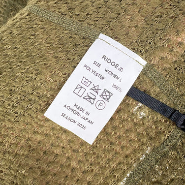 【Women's L グリーン系】 Ridge Mountain Gear ( リッジマウンテンギア ) アルファ フルジップ フーディ Alpha Full Zip Hoodie  Forest Floor z00055790 Forest Floor フリース アウ