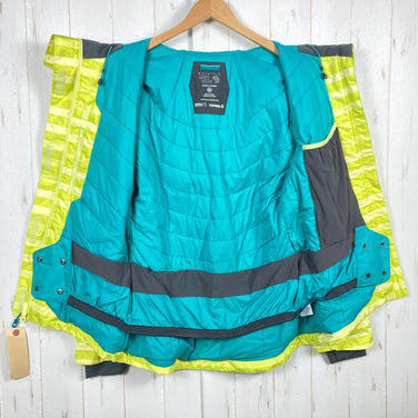 【Women's M グリーン系】 Mountain Hardwear ( マウンテンハードウェア ) バーンシー ジャケット Barnsie Jacket DRY.Q防水 × Thermal.Qインサレーション 化繊ダウン ウェア トップス アウター ジャケット ハー
